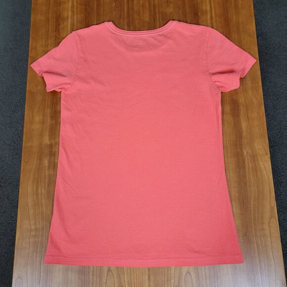 Life Is Good Coral Crew Neck Short Sleeve Crusher Corgi Dog Tee - S - Picture 5 of 9